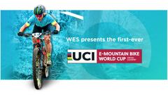 Logo y cartel del primer UCI E-Mountain Bike Cross-Country World Cup.