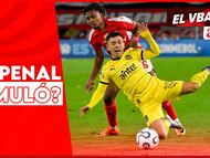 Se calentó el debate arbitral! Peñarol clama por un penal tras la durísima entrada de Víctor Moreno sobre Leo Fernández en el empate 1-1 ante Santa Fe.