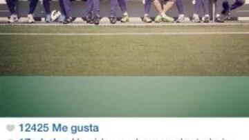 ACTIVO Y CRÍTICO. Captura de un mensaje publicado por Arbeloa en sus redes sociales.