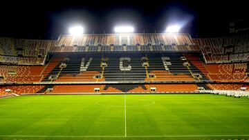 15/01/14  VALENCIA ESTADIO DE MESTALLA 
 PANORAMICA VISTA GENERAL VACIO