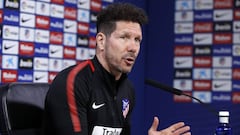 Simeone: "Real Madrid have the best squad in the world"
