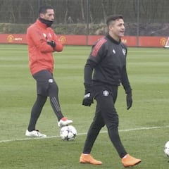 Así prepara el United el partido frente al Sevilla de Muriel