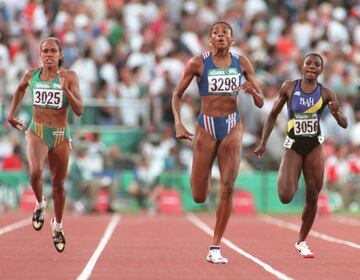 Desde que la corredora francesa batiese el récord de los 400 metros con 48,25 segundos en Atlanta 1996, nadie ha superado la marca en veinticinco años.