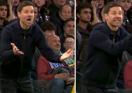 DAZN capta los gritos de Xabi a Vinicius: “H*****, presiona”