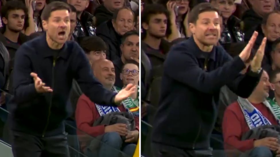 DAZN capta los gritos de Xabi a Vinicius: “H*****, presiona”