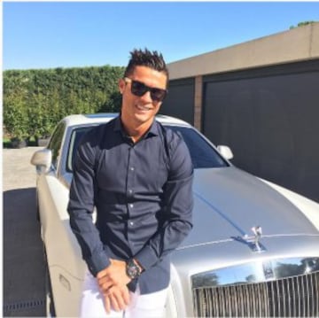 En imágenes la colección de carros de Cristiano Ronaldo