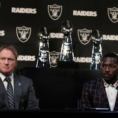 Jon Gruden afirma que los Raiders apoyan a Antonio Brown
