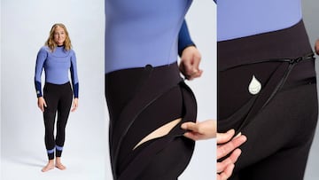 Drop Zip, el sistema de Noora para orinar fuera del traje de neopreno
