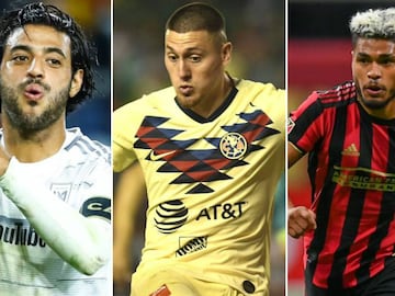 De acuerdo con el sitio especializado Transfermarkt, estos son los equipos que conforman la lista; 8 pertenecen a la Liga MX y dos m&aacute;s a la MLS.