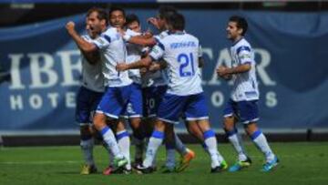 El Real Zaragoza le da un baño al Mallorca en Son Moix