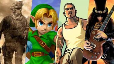 Juegos más vendidos por año en USA de 1995 al 2017