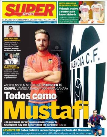 Portadas de la prensa deportiva