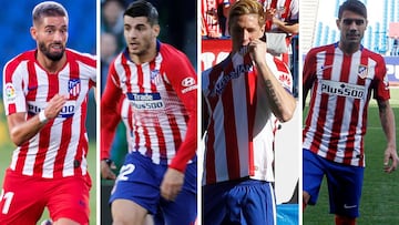 Carrasco, Morata, Torres y Augusto Fern&aacute;ndez.