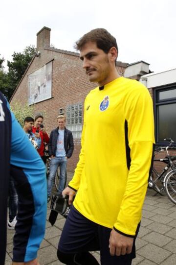 Primera sesión de Casillas con el Oporto