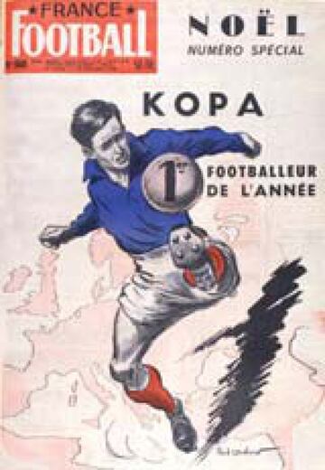 After Di Stefano won the award in 1957, Raymond Kopa became the second Madrid player to lift the Ballon d'Or a year later. Kopa scored 24 goals in 79 games at Madrid, but the majority of his career was spent at French club, Stade de Reims.