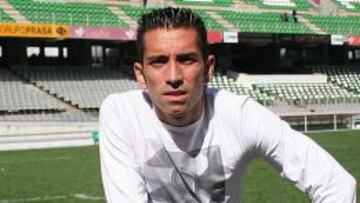 Charles D&iacute;as, ex jugador del Almer&iacute;a, nuevo fichaje de Luis Enrique en el Celta de Vigo, para las pr&oacute;ximas cuatro temporadas.