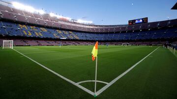 Vista general del Camp Nou. 