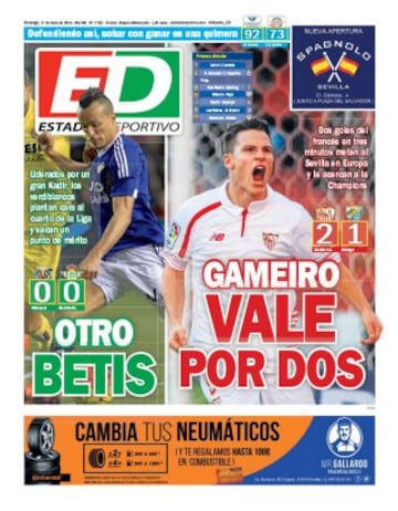 Portadas de la prensa mundial