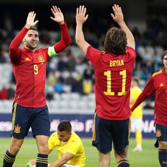 Abel Ruiz y Riquelme se divierten en Rumanía