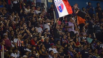 Fans o Aficion during the game Atlante vs Tapatio, corresponding to the second Leg match of the Champion of Champions Grand Final of the 2022-2023 Season of the Liga BBVA de Expansion MX, at Ciudad de los Deportes Stadium, on June 03, 2023 .

<br><br>

Fans o Aficion durante el partido Atlante vs Tapatio, correspondiente al partido de Vuelta de la Gran Final Campeon de Campeones de la Temporada 2022-2023 de la Liga BBVA Expansion MX, en el Estadio Ciudad de los Deportes, el 03 de Junio de 2023.