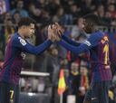 Dembélé sigue por delante de Coutinho aun sin jugar