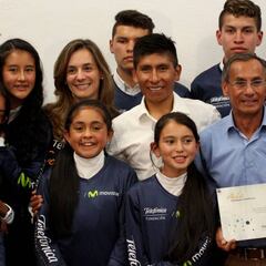 Nairo: "Estoy comprometido con los niños de Boyacá y Colombia"