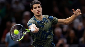 Alcaraz apabulla a un Dimitrov que ofreci¨® dos caras