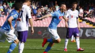 Fiorentina cay&oacute; ante Napoli