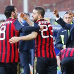 Taarabt y Rami firman el triunfo de un Milán mejorado