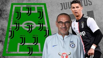 Cristiano como comandante: el XI de Sarri según la Gazzetta