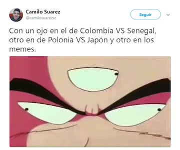 Los mejores memes del Colombia-Senegal