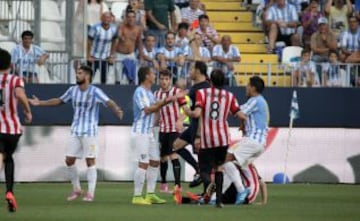 Temporada 14/15. Málaga-Athletic de Bilbao.