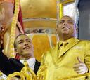 Ronaldo en el carnaval de Sao Paulo