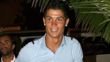 <b>DE VACACIONES. </b>Cristiano Ronaldo, ayer en Los Ángeles.