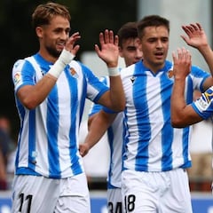 Una mejorada Real vuelve a ganar contra el Alavés