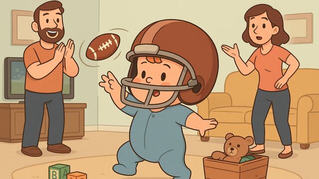 Reddit erupts over a toddler’s uncanny ability to throw a perfect football spiral, but asks a few pointed questions.