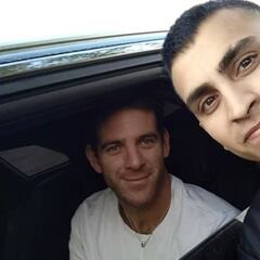 Del Potro recoge a un autoestopista y le lleva 60 kilómetros