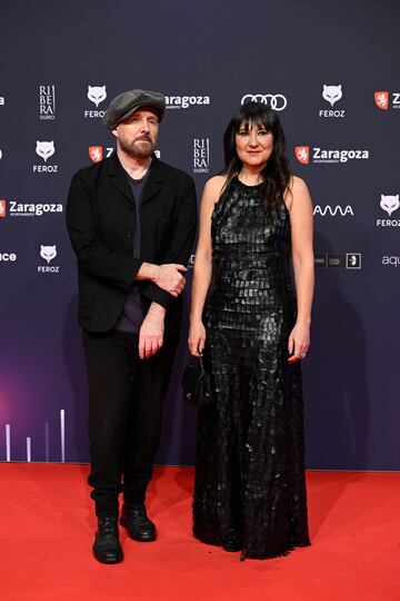 El grupo musical Amaral: Juan Aguirre y Eva Amaral.