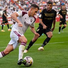 Álvaro Rodríguez, el dueño de la banda derecha del Albacete