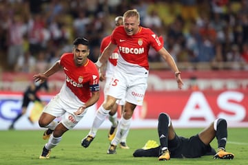 Falcao, goleador de la Ligue 1 con 7 goles en 4 partidos