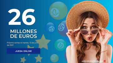 Euromillones: comprobar los resultados del sorteo de hoy, martes 13 de julio