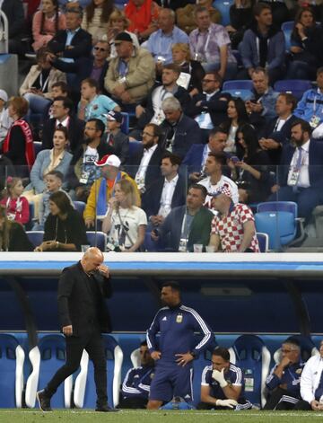 Jorge Sampaoli not amused