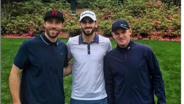 El estrella de DC United, Wayne Rooney, se tom&oacute; un tiempo para ver c&oacute;mo Tiger Woods se llev&oacute; el Masters, pero la traves&iacute;a para llegar fue muy complicada.