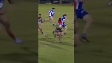 Vídeo: La increíble anotación de un jugador de rugby amateur que ya es viral en redes