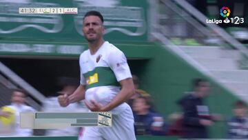 Resumen del Elche vs. Alcorcón de la jornada 31 de la Liga 1|2|3