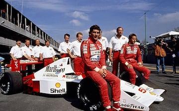 Ganador en 1989 con la escudería McLaren-Honda.