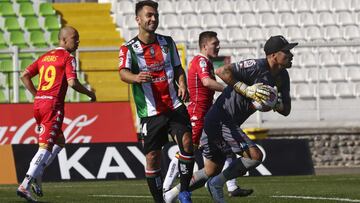 Palestino festeja en la agonía