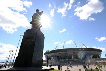 Belleza y color en la final de la Copa Confederaciones