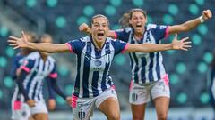 during the game Monterrey vs Pumas UNAM, corresponding to Quarterfinal second leg match of the Liga BBVA MX Femenil Clausura Guard1anes 2021, at BBVA Bancomer Stadium, on May 10, 2021.
 
 &amp;lt;br&amp;gt;&amp;lt;br&amp;gt;
 
 durante el partido Monterrey vs Pumas UNAM, correspondiente al partido de vuelta de Cuartos de Final de la Liga BBVA MX Femenil Clausura Guard1anes 2021, en el Estadio UBBVA Bancomer, el 10 de mayo de 2021.