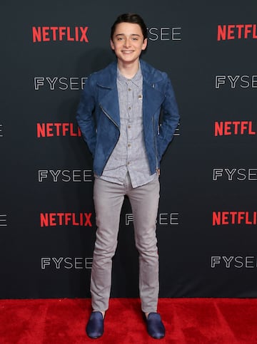 El actor que interpreta a Will Byers en 2018.   